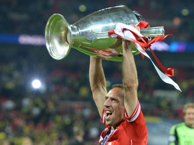 Franck Ribéry ganó la Champions League, la Bundesliga, el Mundial de Clubes, entre otros, con el Bayern Múnich
