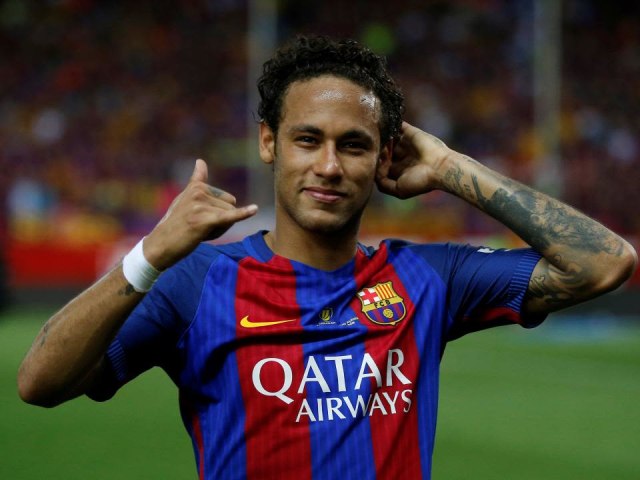 Neymar ganó la Copa del Rey 2016-17 con el Barcelona.