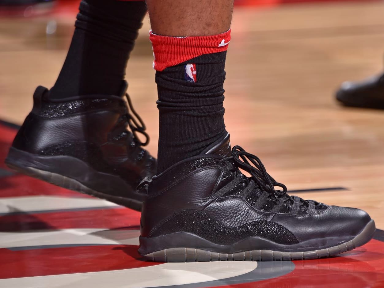 Jordan 10 ovo on feet clearance
