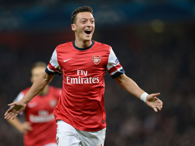 Mesut Ozil! The German arrived from Real Madrid for a fee of Â£42.5m, a record for Arsenal at the time