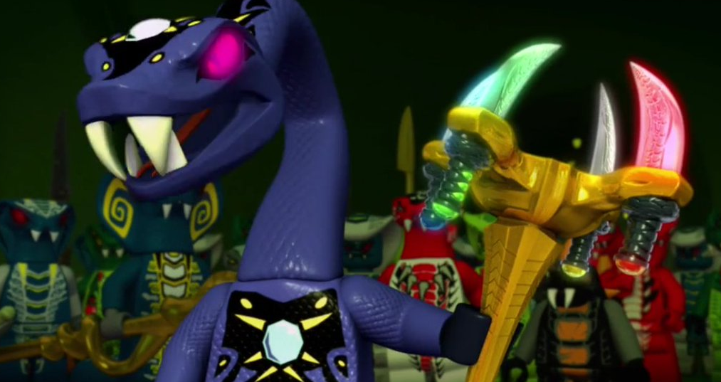 Lego ninjago clearance the snake king