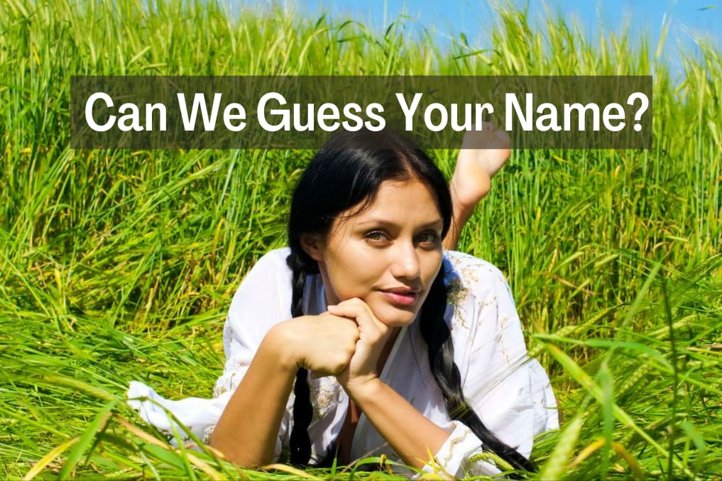 Tolk Forurenet telt Can We Guess Your Name Based On 15 Questions?
