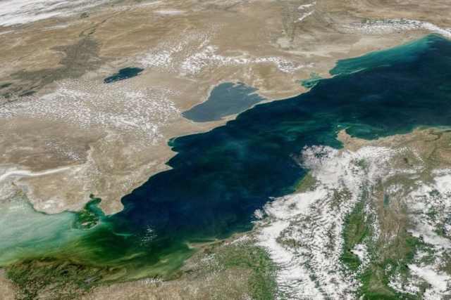 Дно Каспийского моря