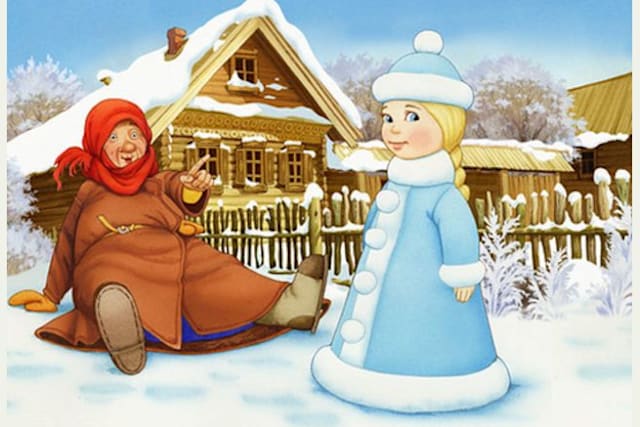 Рисунок из сказки снегурочка рисунок
