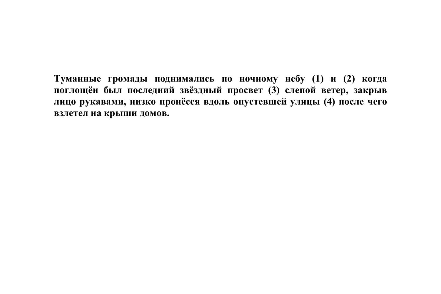 Слепой ветер низко пронесся вдоль опустевшей улицы после чего взлетел на крыши домов