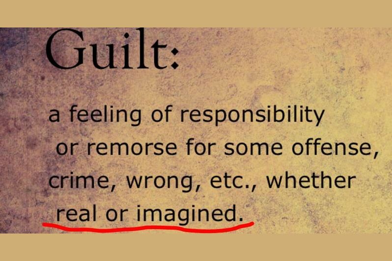 define guilt trip someone