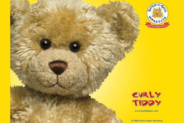 build a bear curly teddy