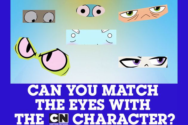 Can You Match The Eyes With the Cartoon Network Characters?