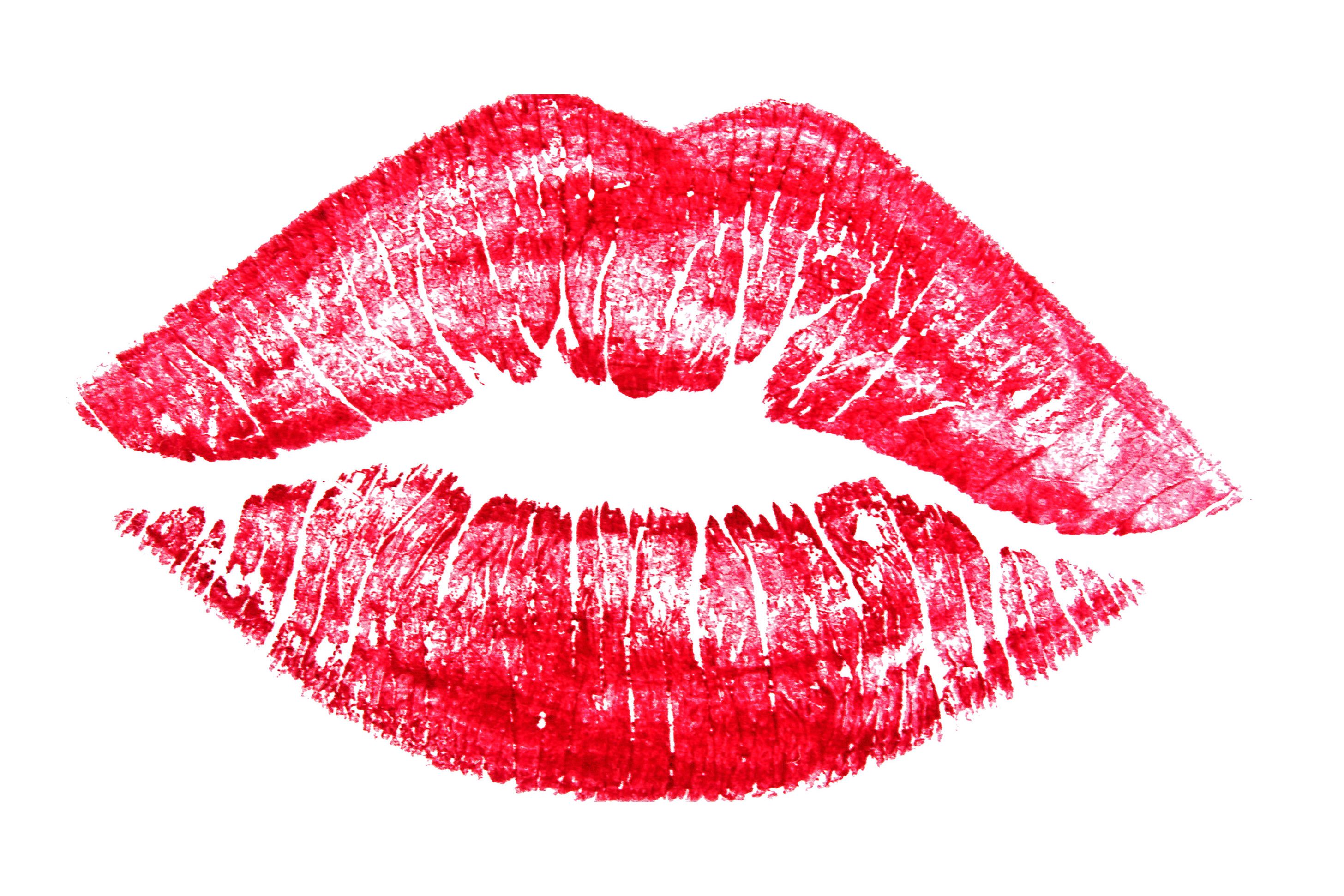 Поцелуй на бумаге помадой. Отпечаток губной помады. Красивый отпечаток губ. Губки поцелуй. Губы на прозрачном фоне.