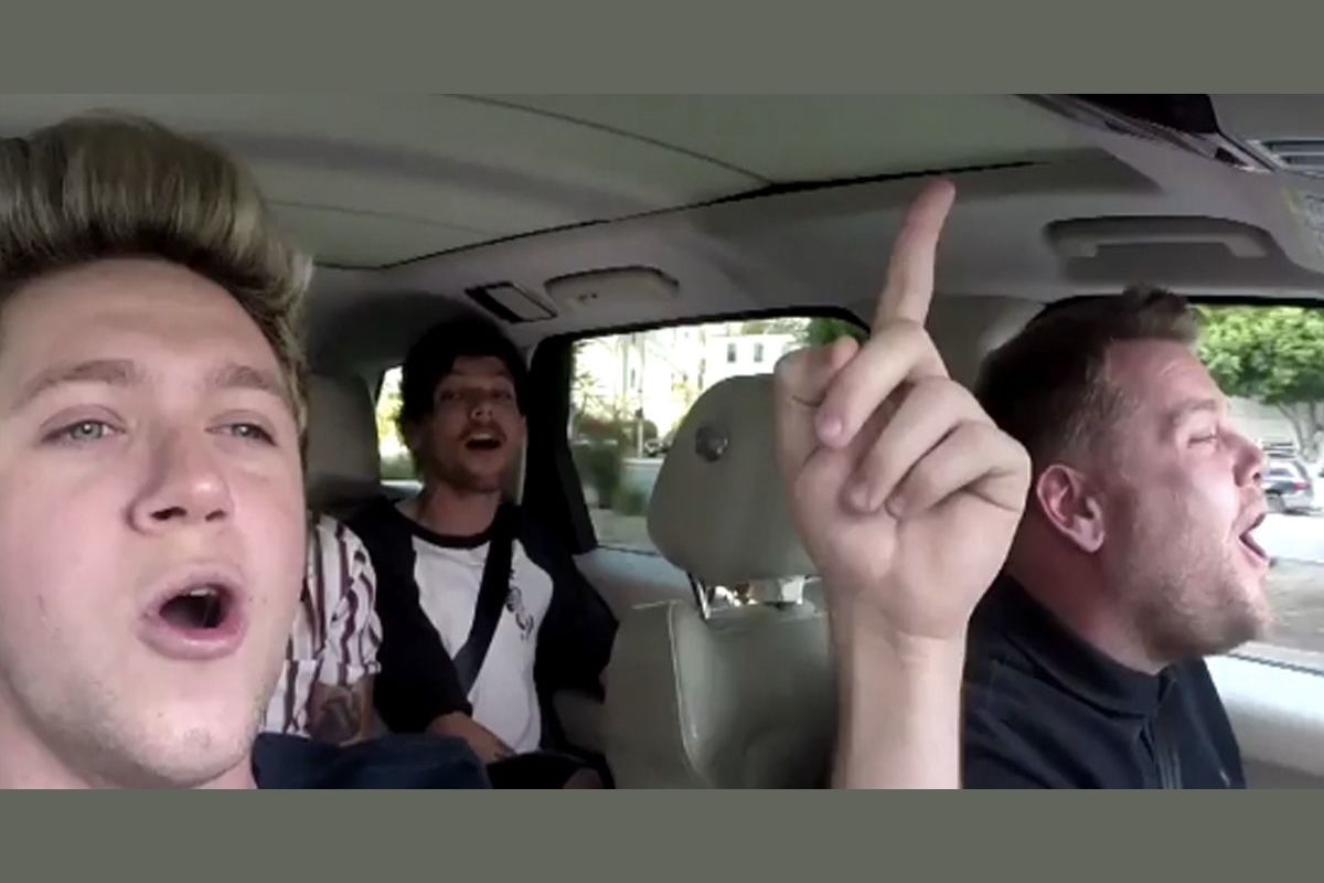 One Direction Doet Carpool Karaoke Met James Corden 