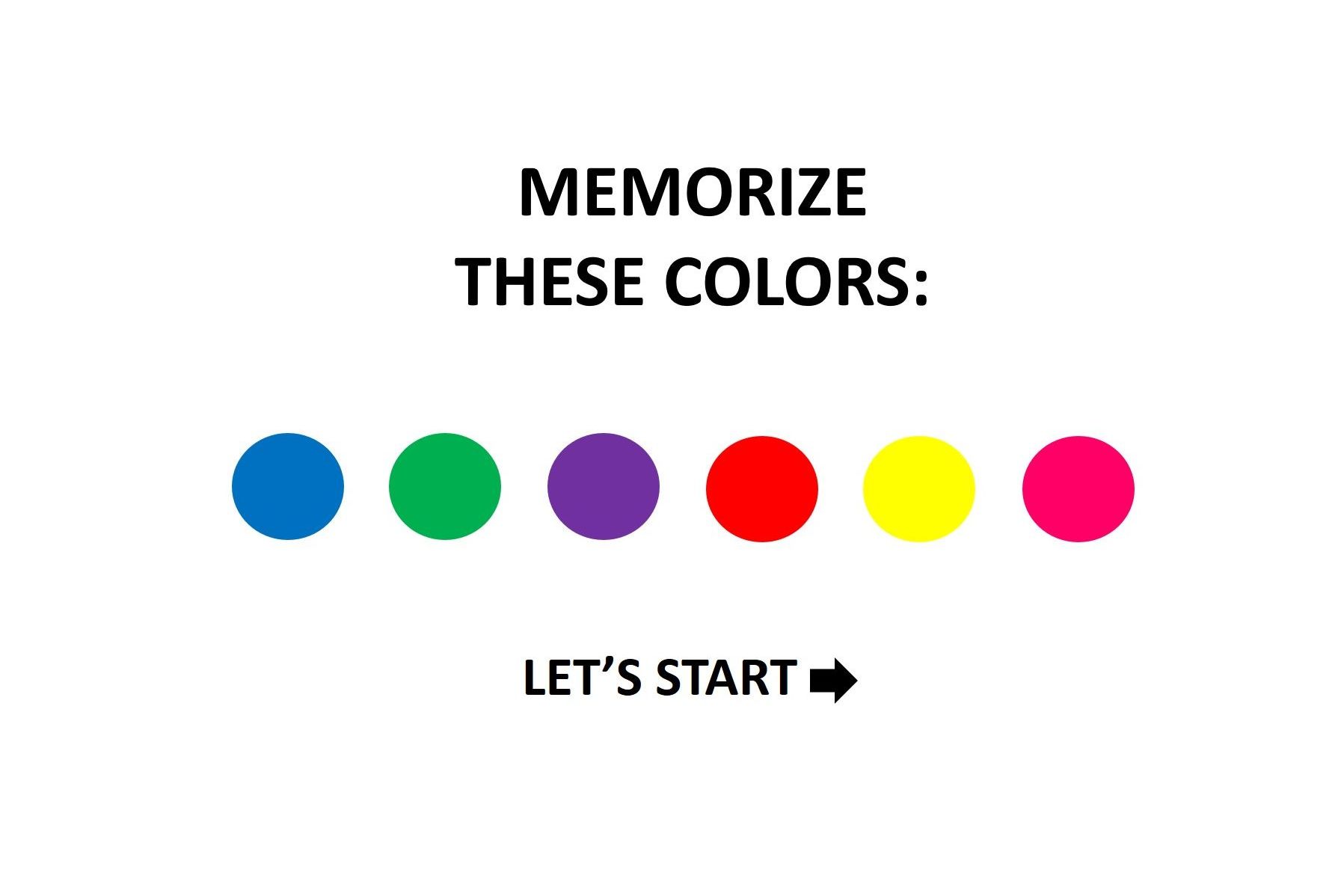 What Color Is Your Memory?