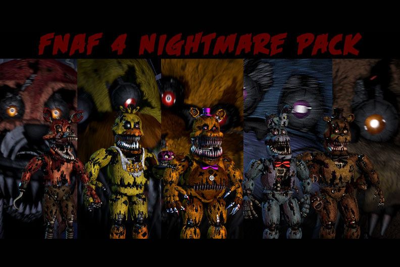 Which Fnaf 4 character are you?