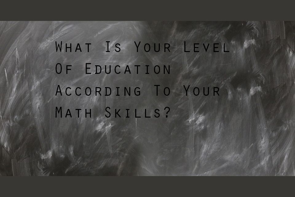 what-is-your-level-of-education-according-to-your-math-skills