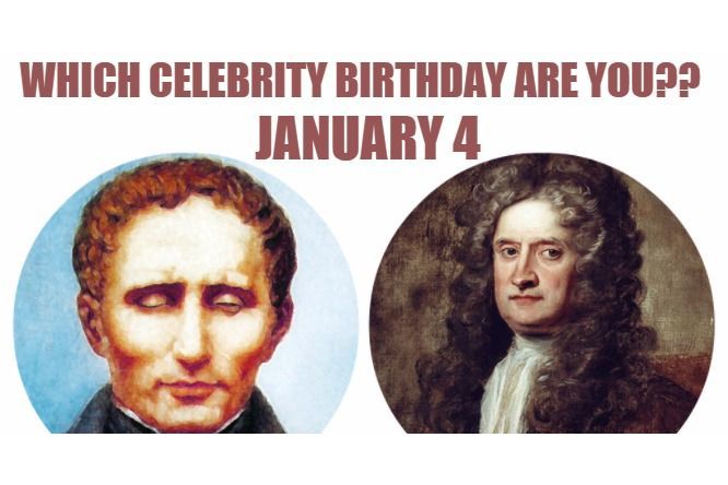 January 4: Which Celebrity Birthday Are You?