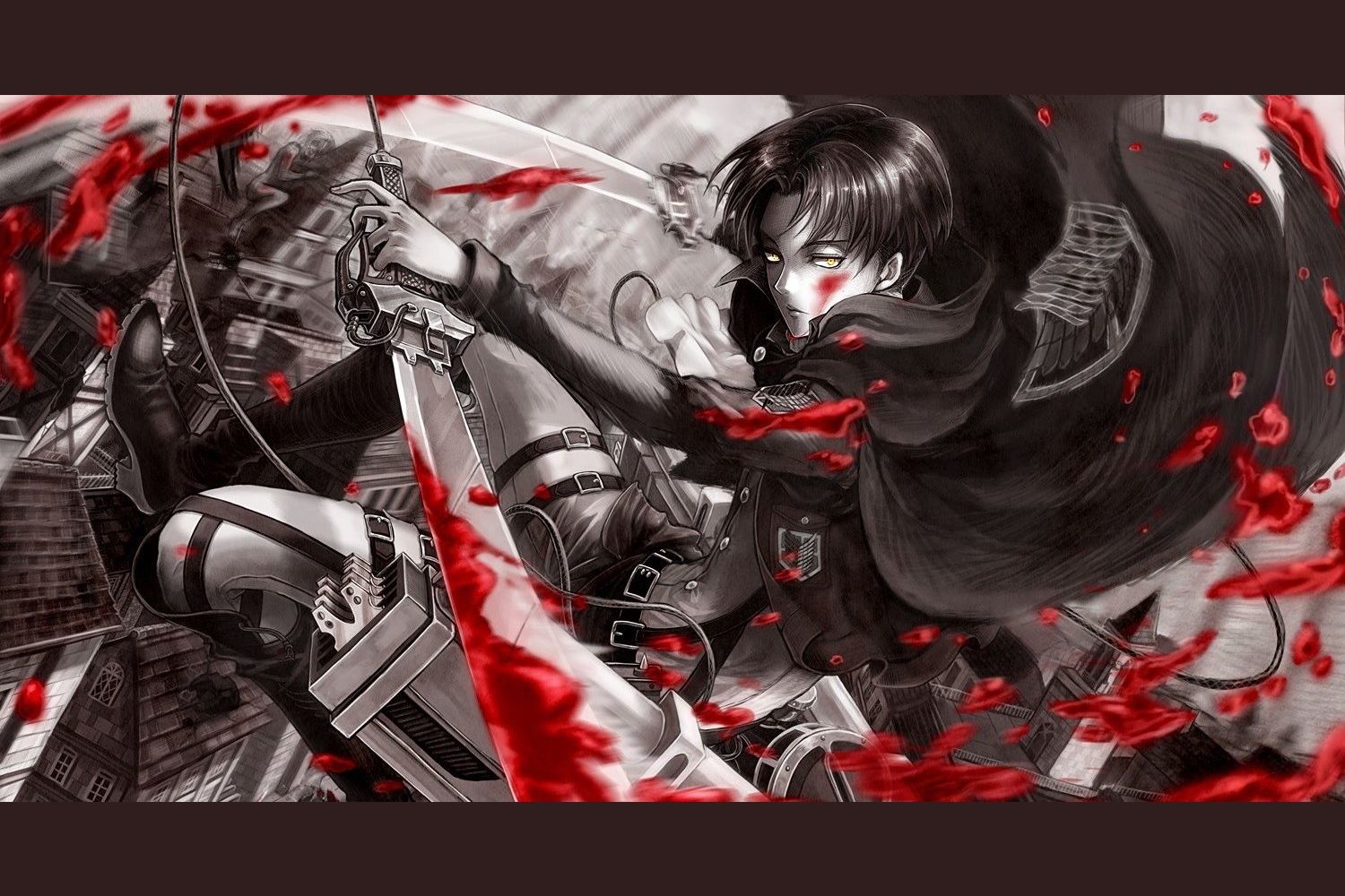 Levi & Erwin vs Beast Titan Full Fight Attack on Titan Manga