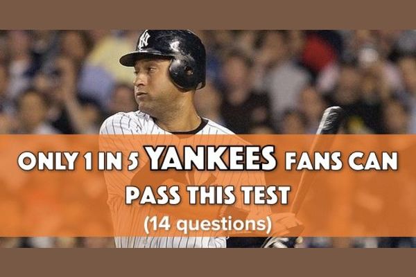 Only 1 in 5 Yankees Fans Can Pass This Test, Can You?
