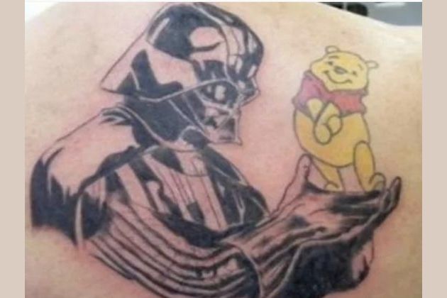 Absurdos tatuajes de Star Wars.