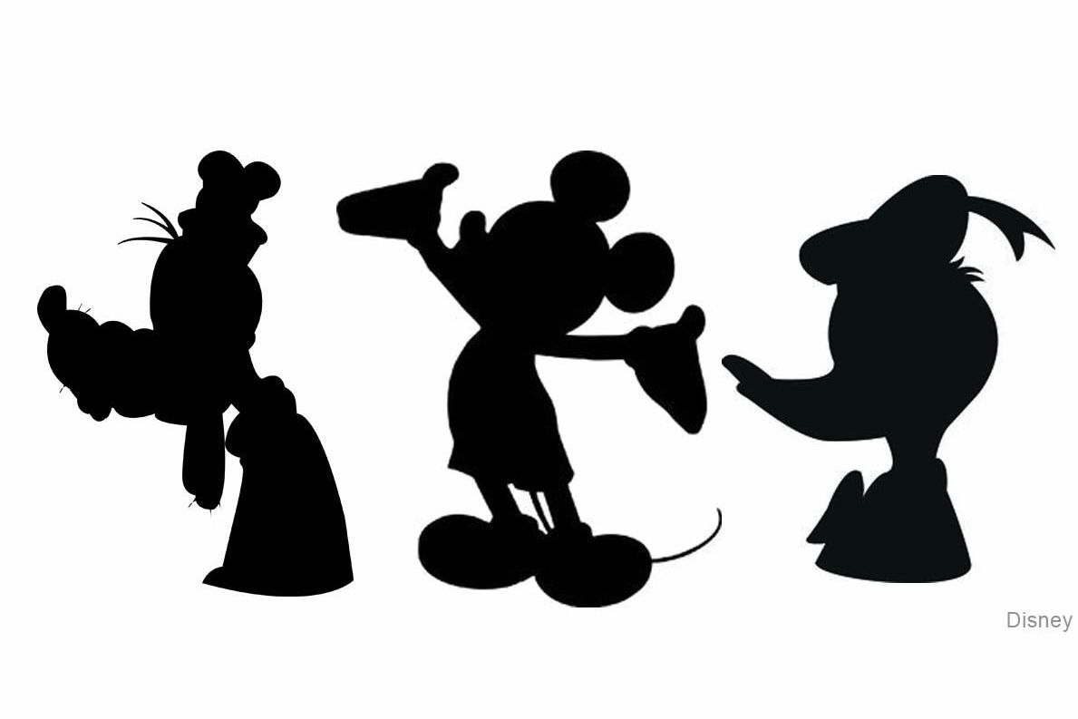 Siluetas De Personajes Disney Para Imprimir Gratis Silhouette Clip Art Silhouette Stencil 