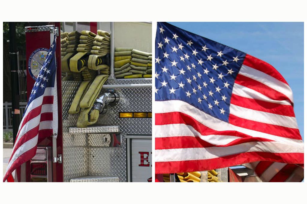 Do You Think Flying The American Flag From The Back Of A Firetruck Is Patriotic Or Disrespectful?
