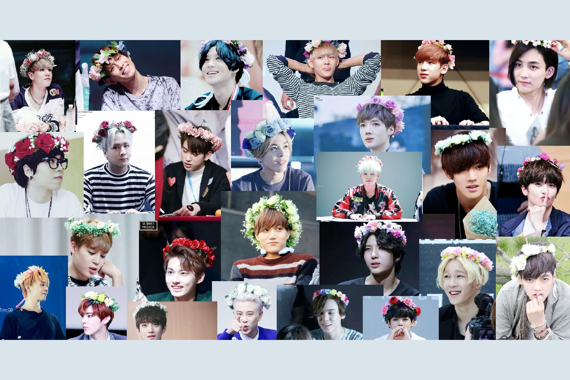 Which Kpop Male Idol Looks Better With a Flower Crown?