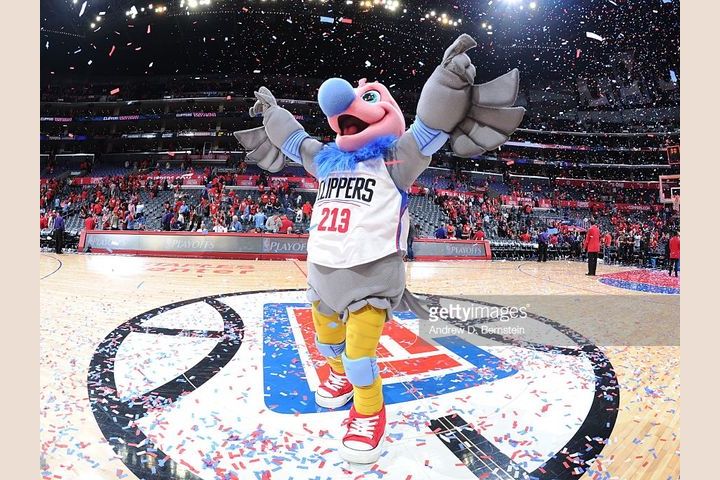 Chuck the Condor LA Clippers 10'' Plush Mascot Figure