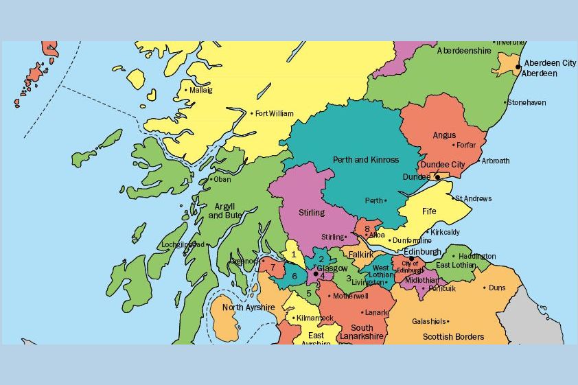 9 Maps That Tell The History Of Scotland