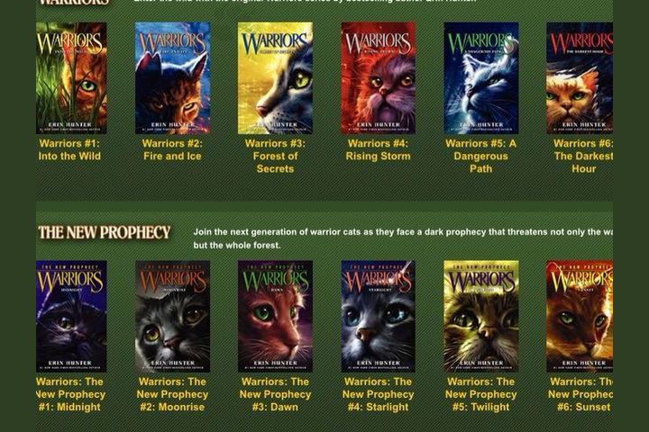 My favorite Characters from The Prophecies Begin : r/WarriorCats
