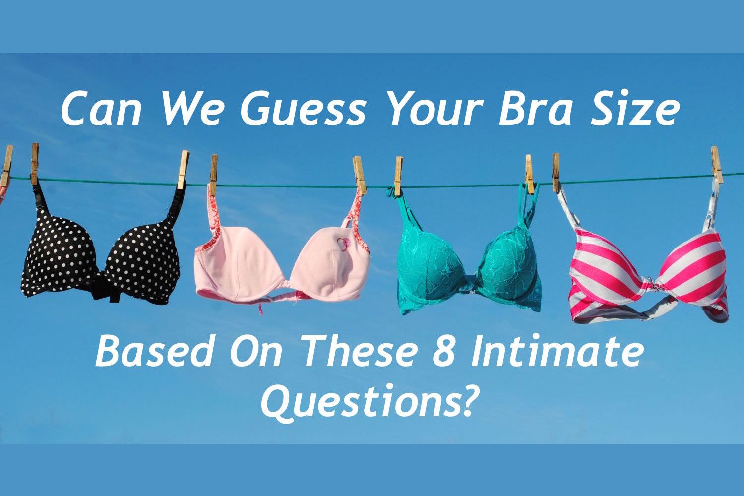 Bra Fit Guide, Bra Size Quiz