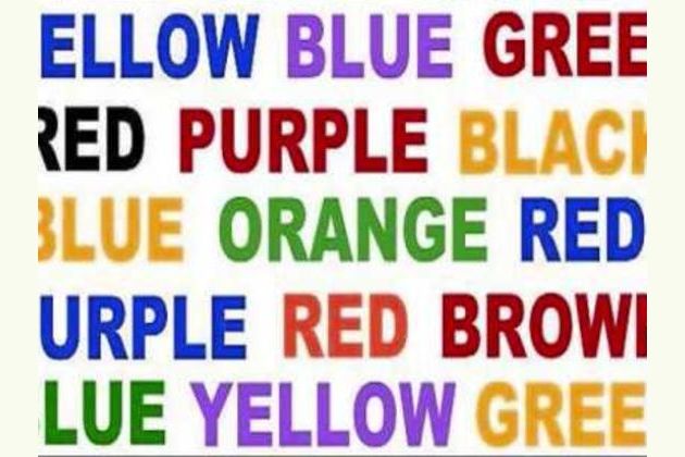 Say the sound say the words. Тест на цвета и текст. Color Words. Эффект струпа английский цвета. Colors Test струпа.