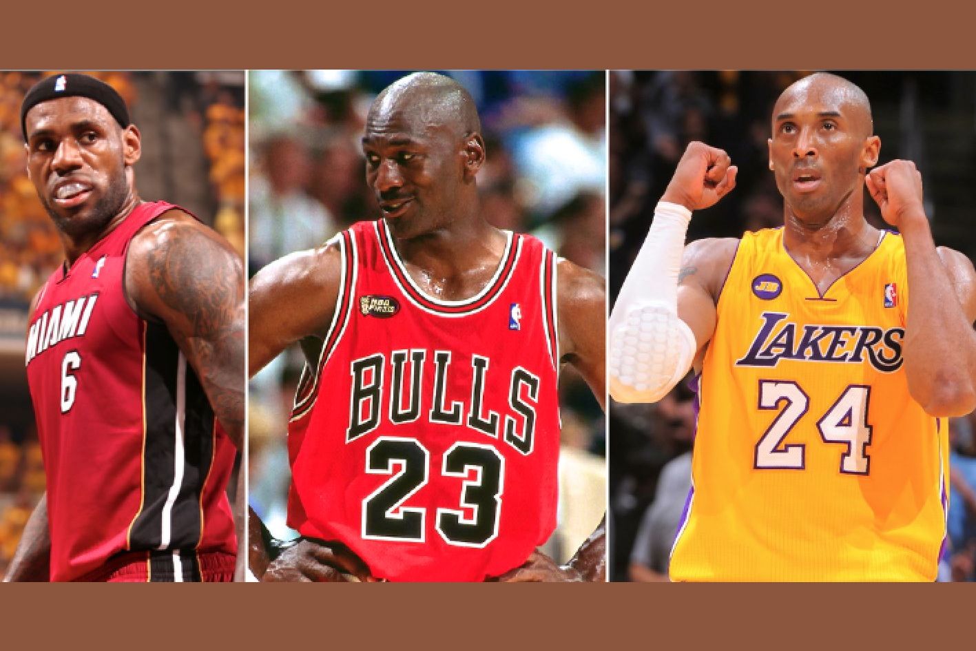 POLL: Michael Jordan, Kobe Bryant or LeBron James in Their Primes?