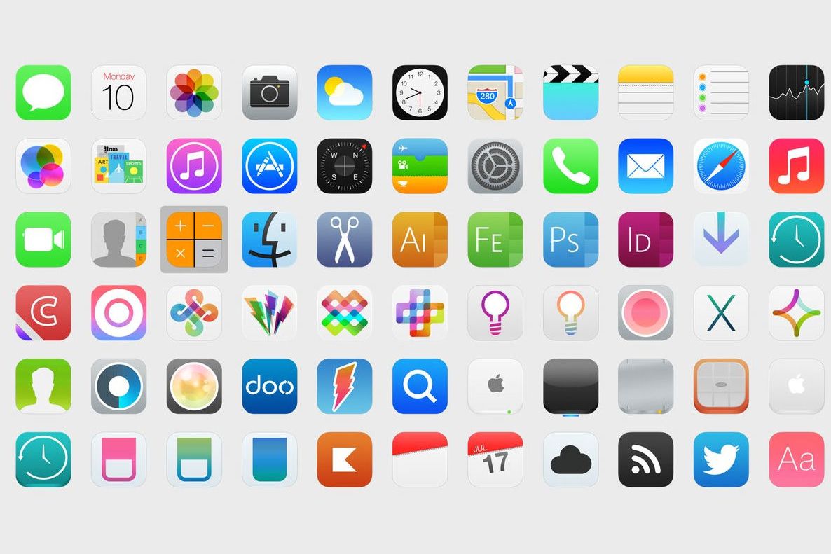 Показать иконки приложений. Значки приложений. Красивые иконки для приложений. Логотипы приложений. Айфон иконка.