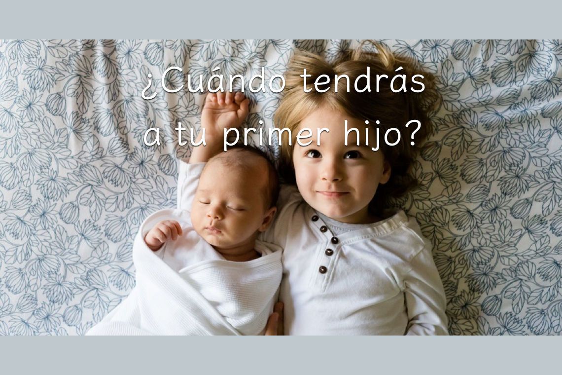 Creemos que podemos definir la edad exacta a la que tendrás tu primer