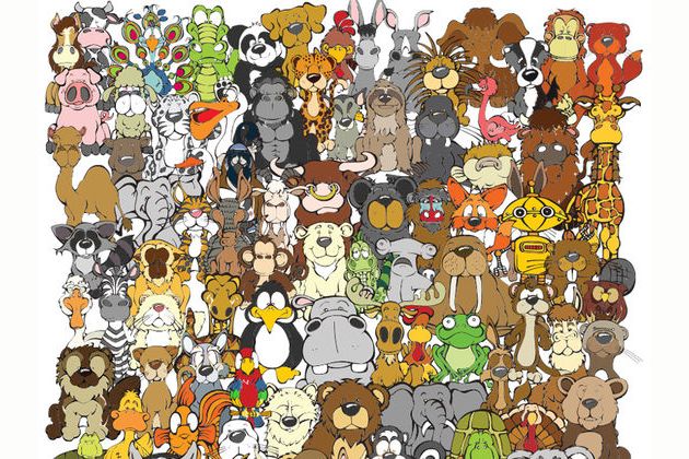 Can You Find 6 Hidden Animals?