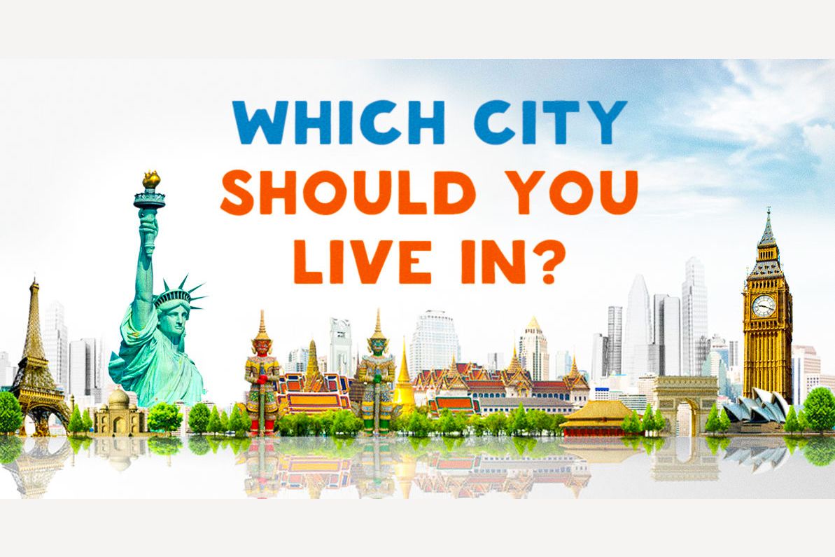 Which city should you live in? This great little test will tell you