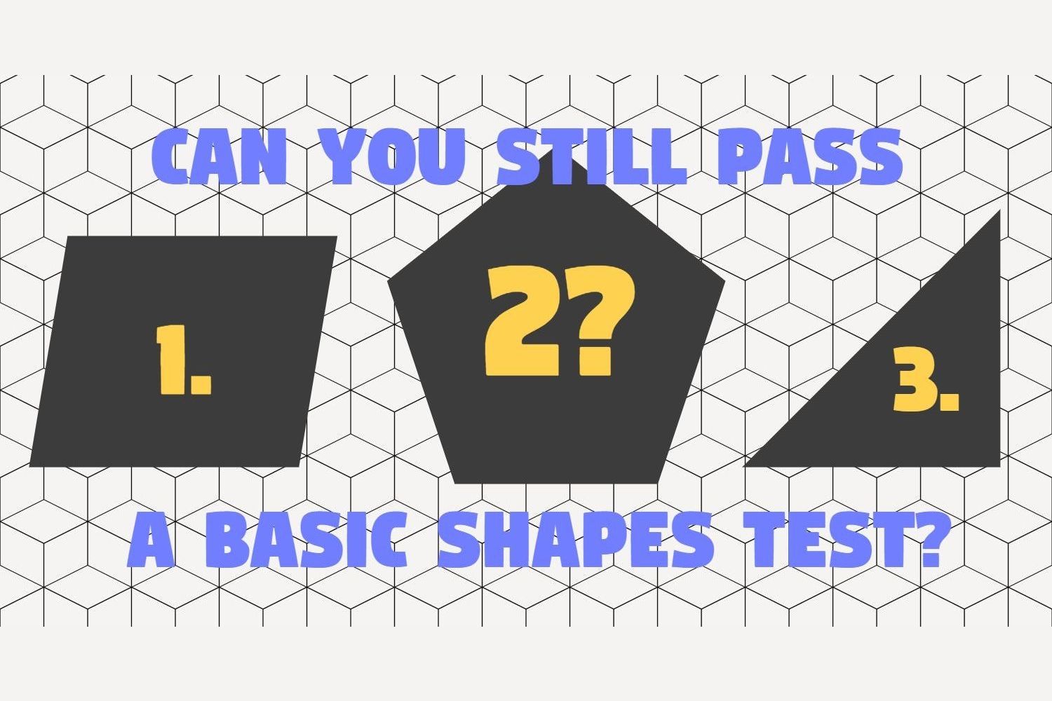 This Basic Shapes Test Is WAY Harder For Most Adults Than It Should Be
