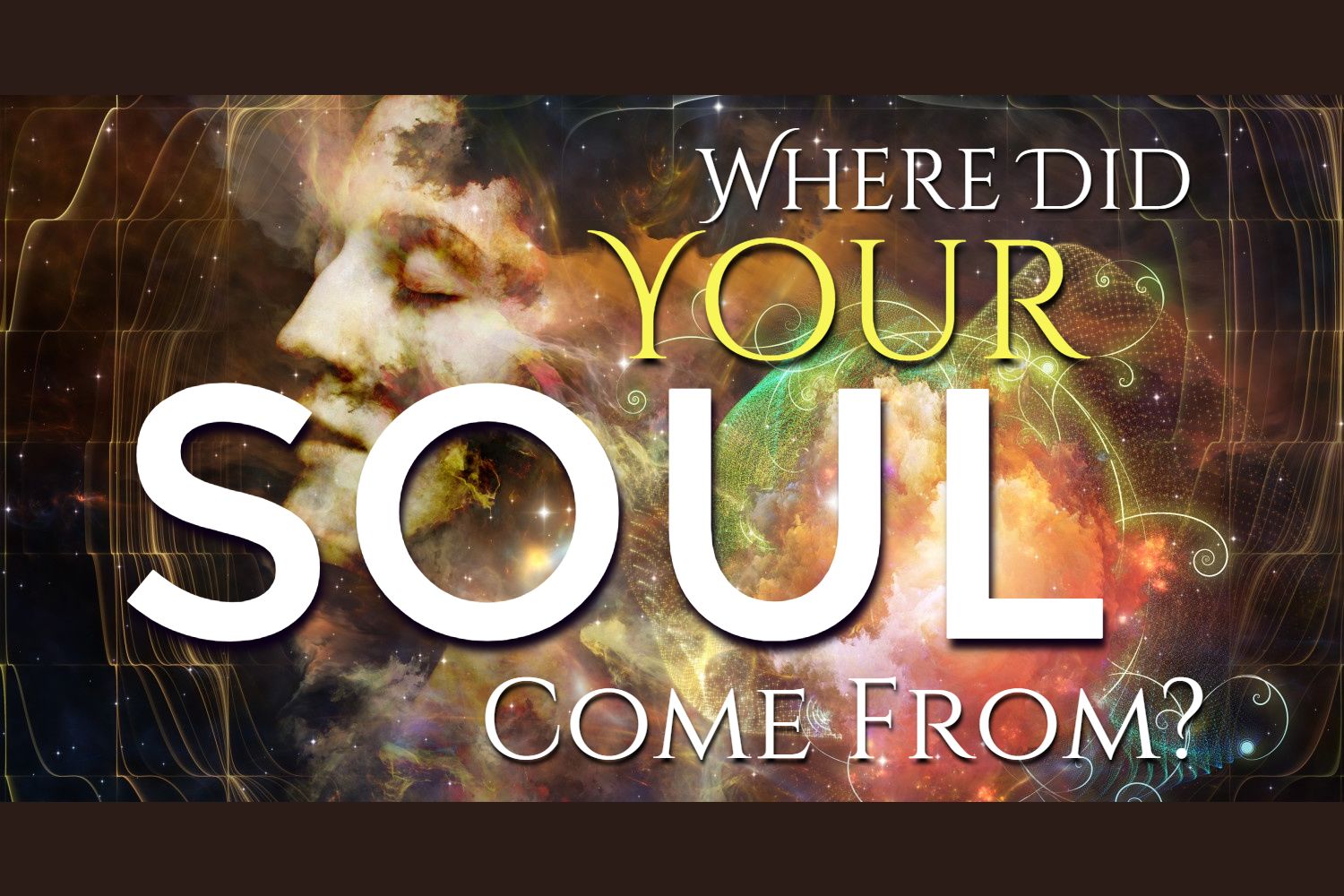 I come for souls. Come Soul. Your Soul. The Soul comes out.