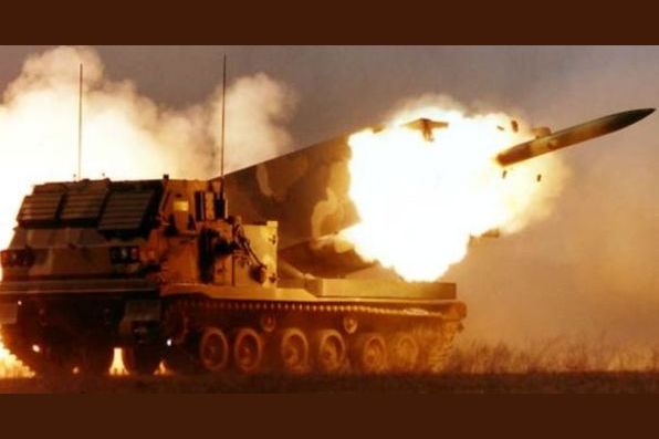 Multiple Rockets Launcher M31 GMLRS in Action with Pinpoint Accuracy