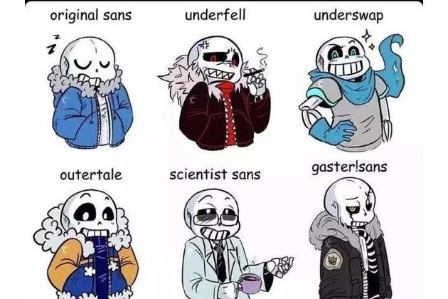 Which Sans Are You Undertale Swaptale Underfell Which Sans Are You Undertale Swaptale Underfell