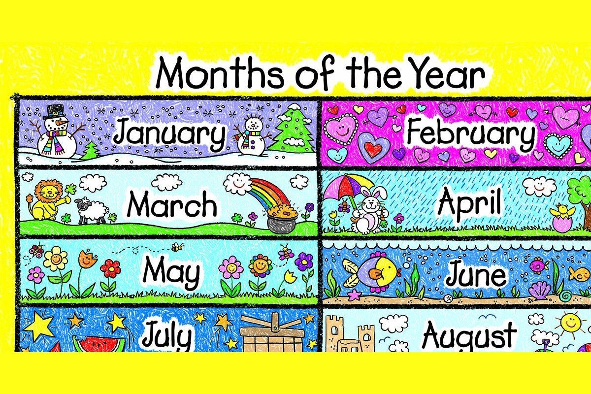 Презентация months of the year