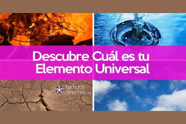 ¿cuál Es Tu Elemento Universalemk 1857