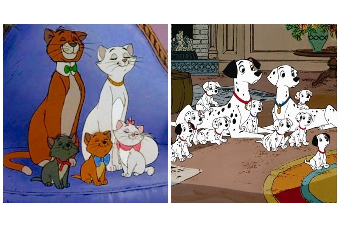 Aristocats Or 101 Dalmatians? Only Classic Disney Experts Can Identify ...