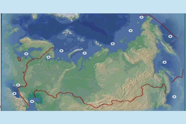 Моря россии проект