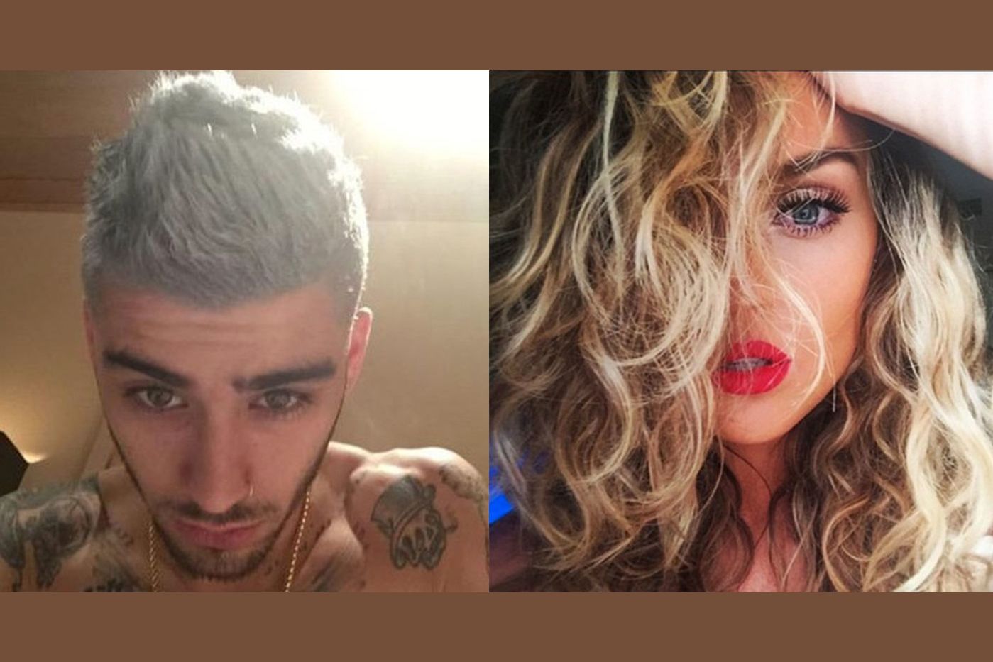 Perrie Edwards And Zayn Malik The Battle Of The Smokin Hot Selfies 