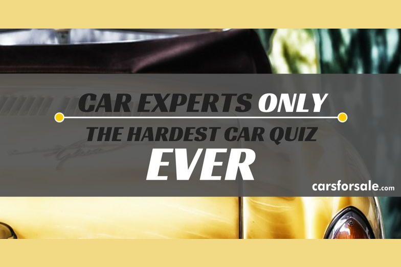 Only Car Experts Will Ace This Quiz