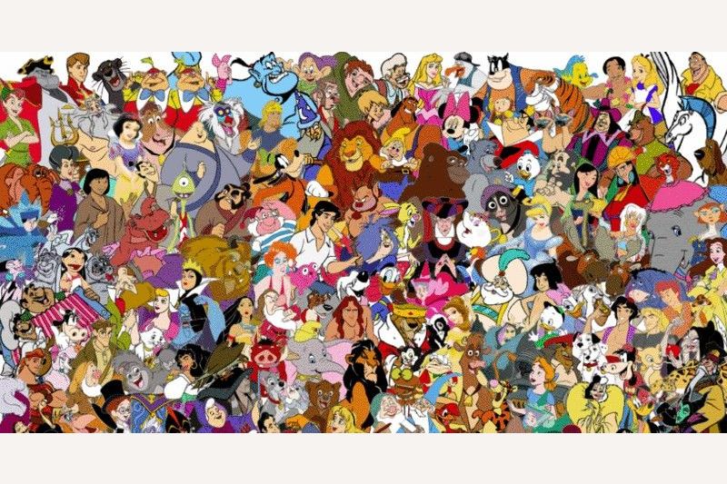 Trouvez le nom de ces personnages du monde de Disney