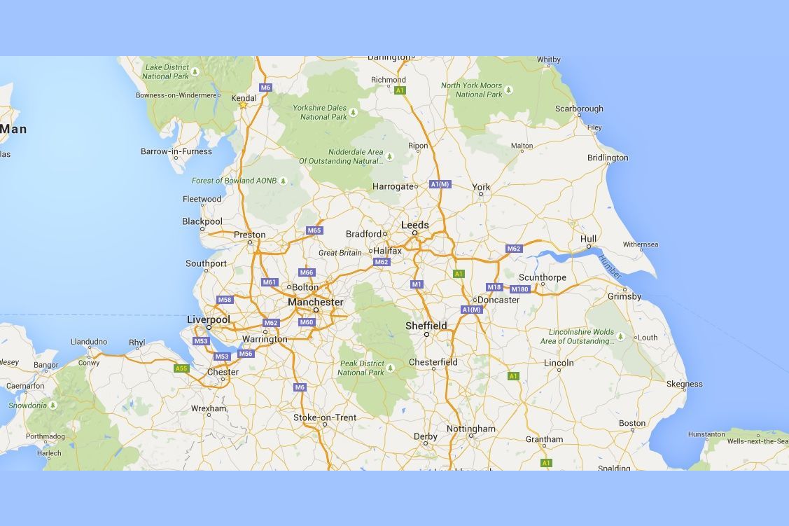 How many of these UK cities can you guess from Google Maps 'city ...