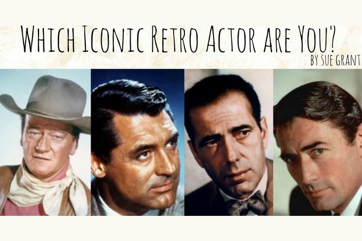 Which Iconic Retro (Male) Actor Are You?