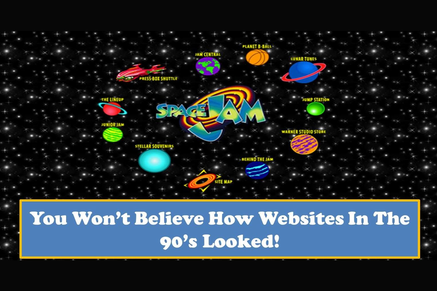 21 Screenshots Of Websites From The 90s That Will Give You All The