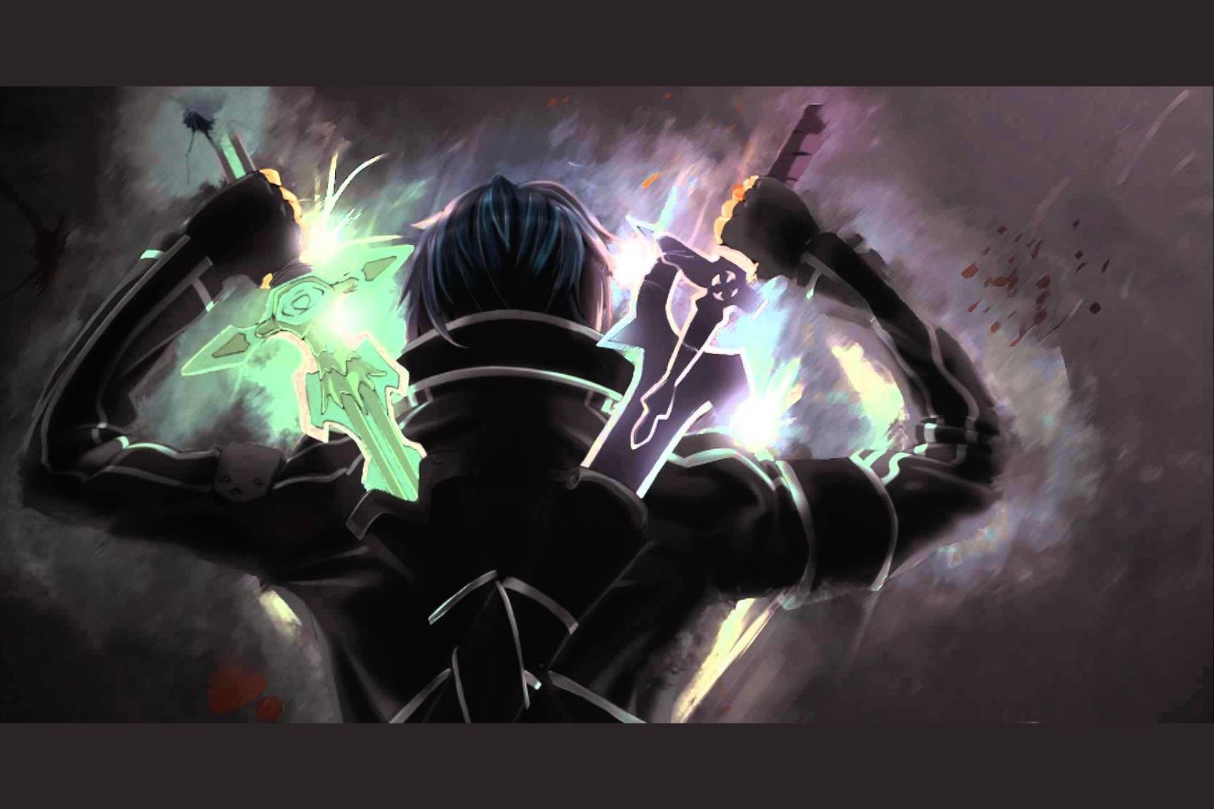 Sword art opening. Electro Sword Art.