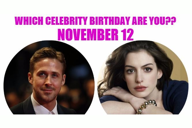 12 november birthday celebrity